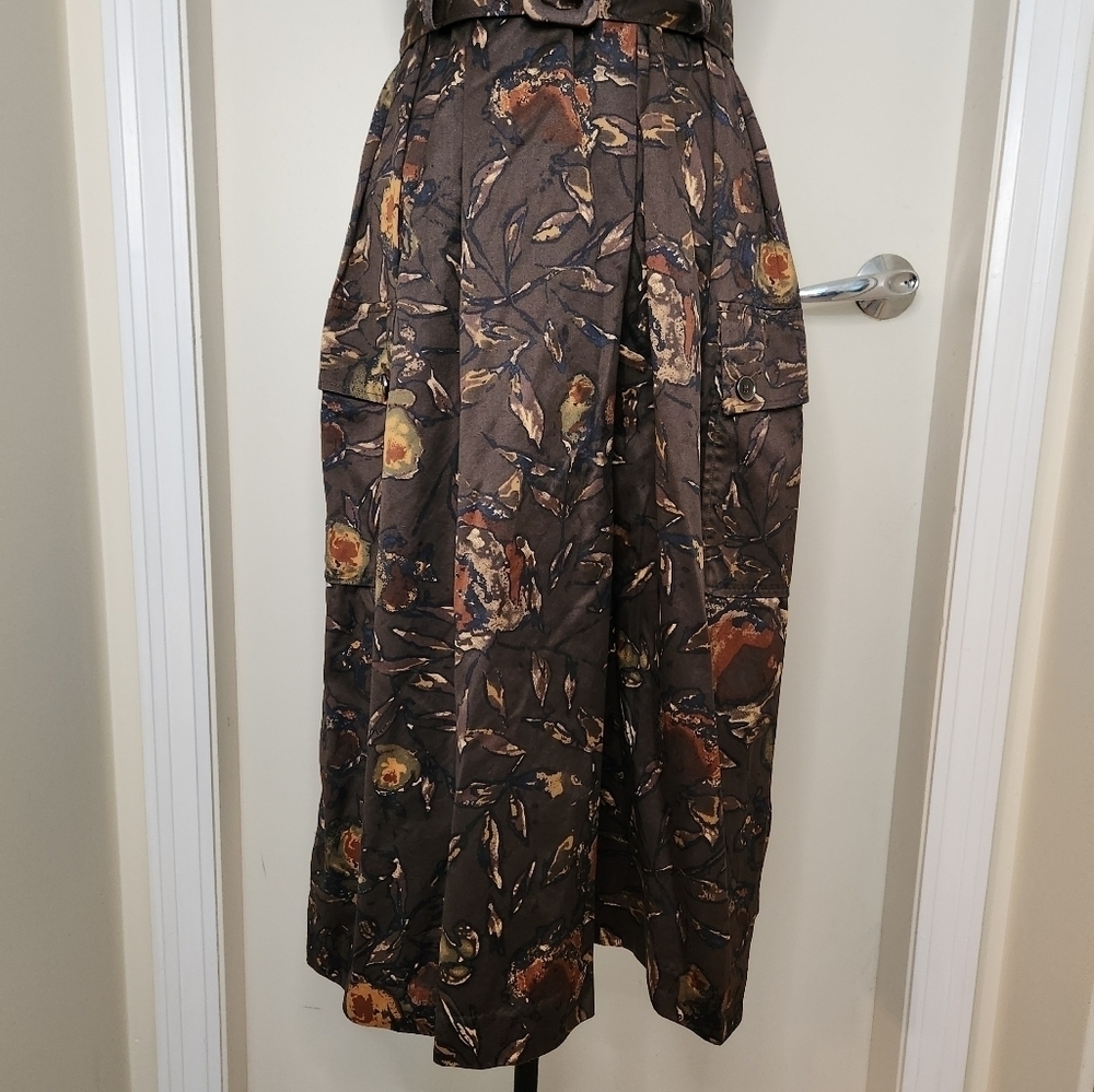 Vintage LL Bean belted midi dress - Picture 9 of 15